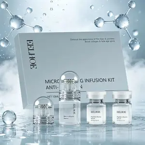 EELHOE Hyaluronic Acid Facial Kit - Gentle Daily Lightweight Moisturizer & Nourishing Skincare Set, Roller Cleanser for Blemishes & Blackheads, Smooth Overnight Recovery Serum
