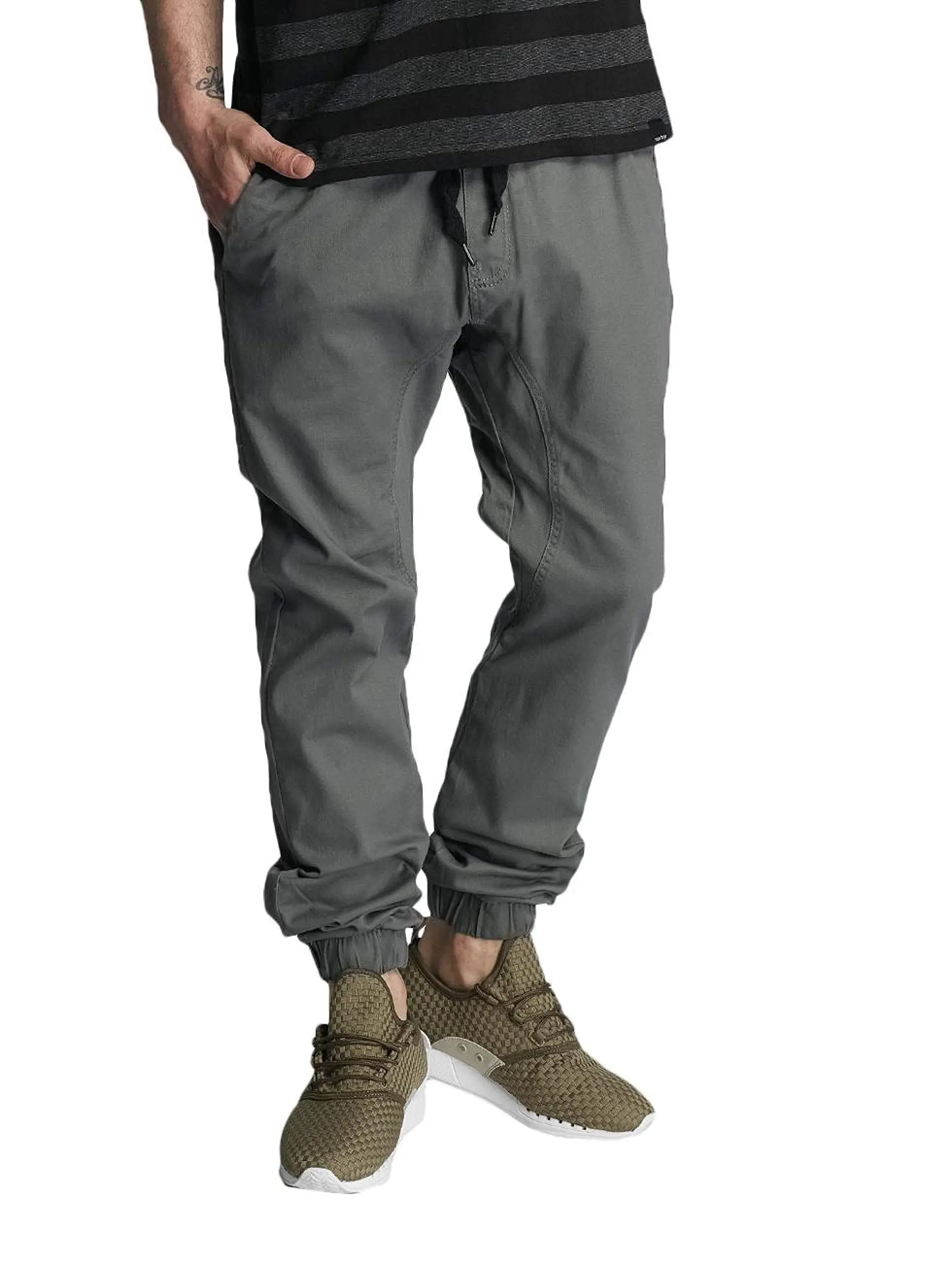 Southpole Men's Basic Stretch Twill Jogger - Reg and Big & Tall Sizes????????? ???????????? ???? ?? Casual Pants, Dark Grey, M UK