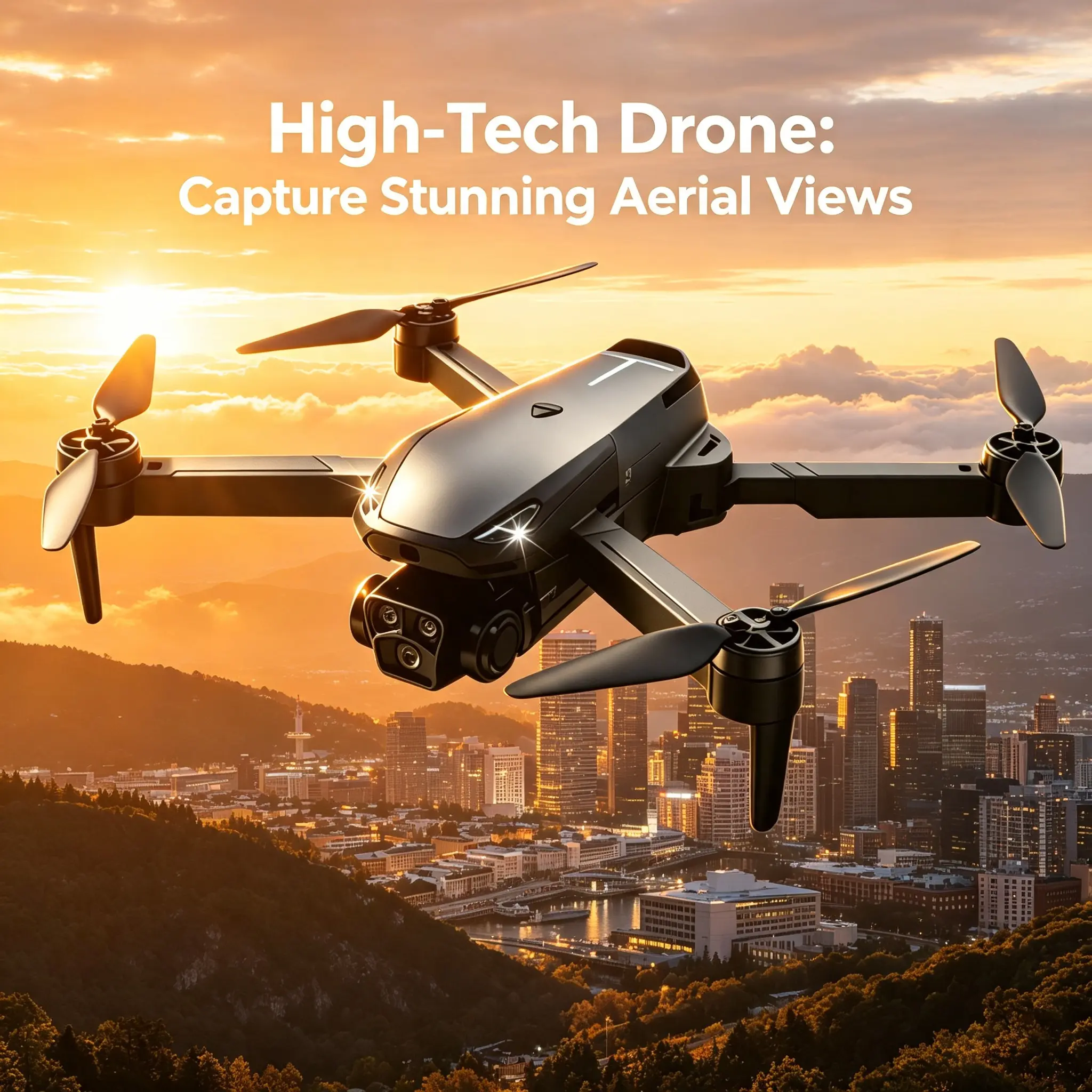 2026 M8 Pro Drone & 4K Camera, GPS & 5G WiFi FPV, Brushless Motor, Optical Flow Hover, Smart Obstacle Avoidance, Auto Return, 360° Stunt Roll, Dual Batteries Included