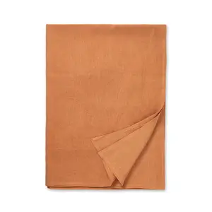 Sembla Linen Flat Sheet (King) - Madder