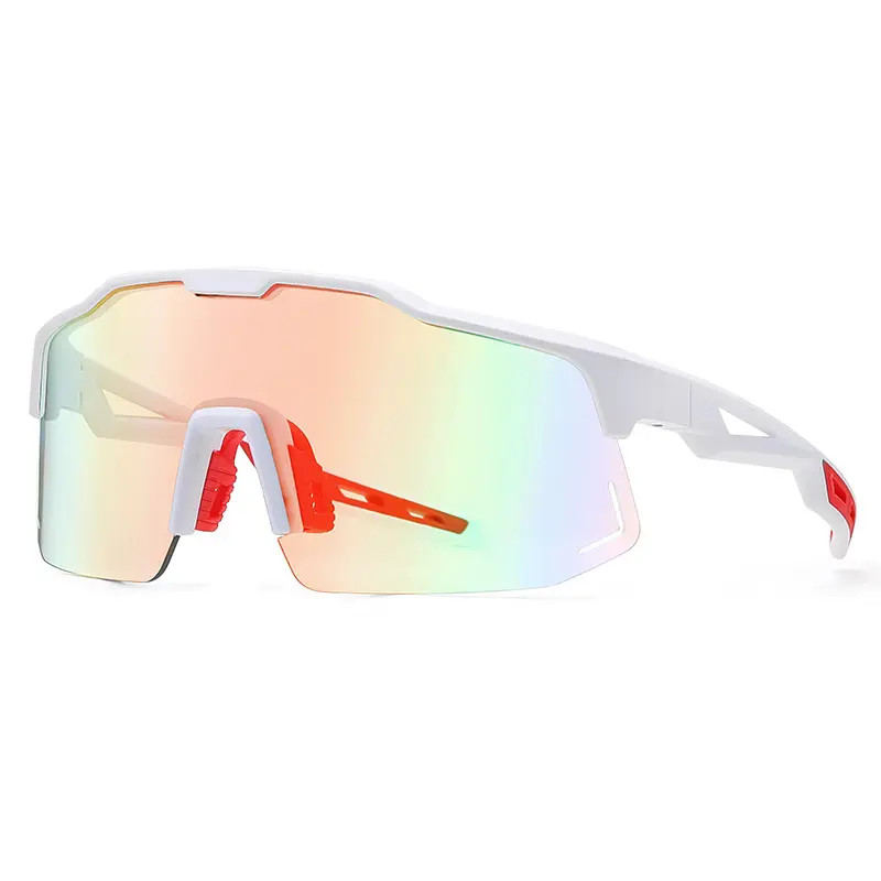 White frame colorful film