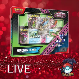 Pokemon TCG: Scarlet & Violet-Shrouded Fable Greninja/Kingdra ex Special Illustration Collection