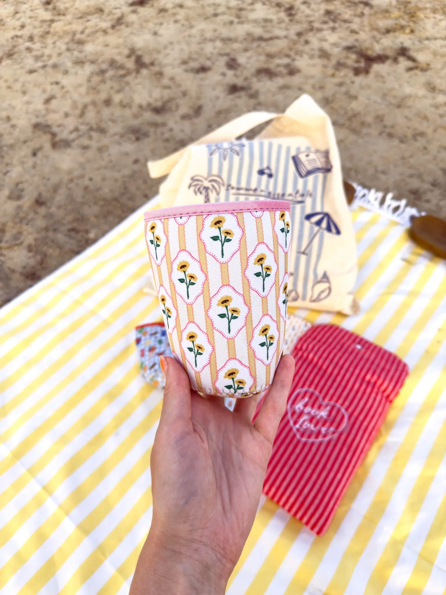 Sunflower Drink Sleeve