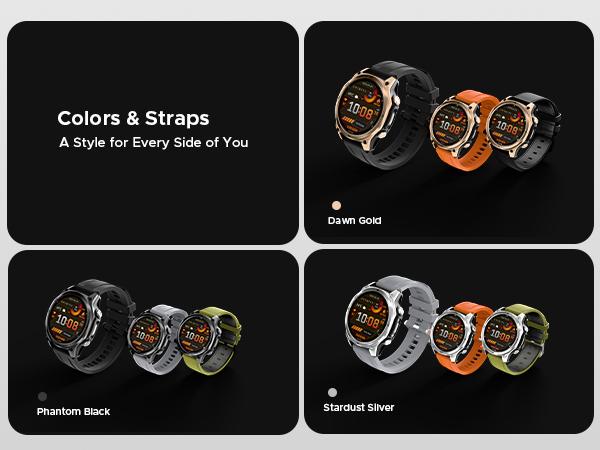 Anywise W1 AI Waterproof Sport Smartwatch, 1.43" AMOLED Touchscreen Display, Dual-Band GPS Smartwatch, 170+ Sports & Fitness Modes, 5ATM Waterproof Smartwatch