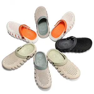 Summer  Unisex Clogs Outdoor Thick Sole Non‑Slip Odor Resistant Durable Quick Drying Soft Beach Sandals for Hiking Camping & Beach Trips