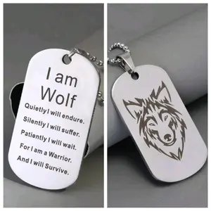 I'm wolf im warriors hot Necklace