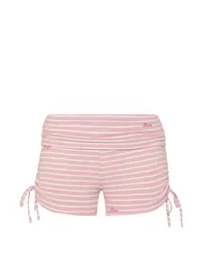 PINK Soft Luxe Pointelle Foldover Shorts PINK Soft Luxe Pointelle Foldover Shorts
