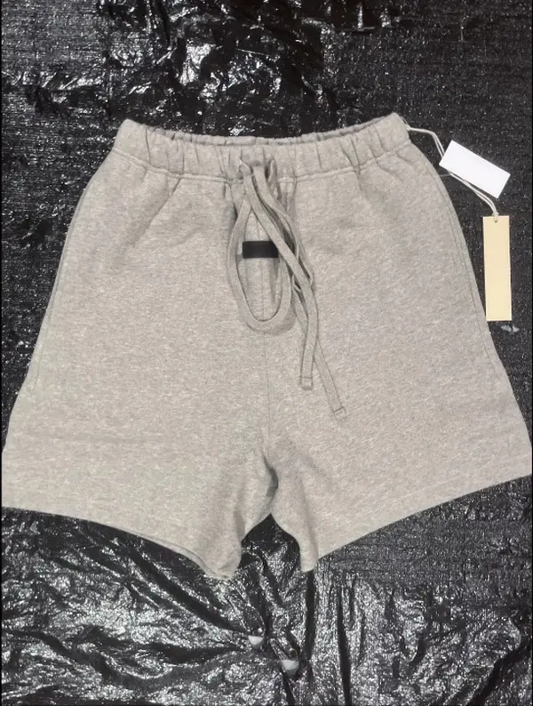 Dark Gray Dark Oatmeal  Shorts run a little big  Casual Cotton Menswear Outfit Oversized Streetwear Thick Soft Pocket Relaxed Fit