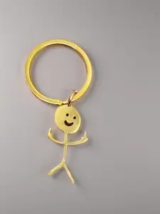 Cartoon character keychain, suitable for both men and women, autumn stainless steel keychain, suitable for back to school gift keychain Pendant Charms