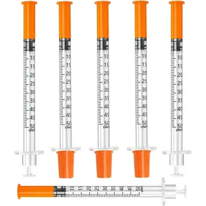 0.5ml 31G 5/16" (8mm) Lab Liquid Measurement, Individually Wrapped, Box of 100