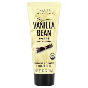 Taylor & Colledge Organic Vanilla Bean Paste With Seeds, 1.7 oz (50 g) Taylor & Colledge Organic Vanilla Bean Paste With Seeds, 1.7 oz (50 g)