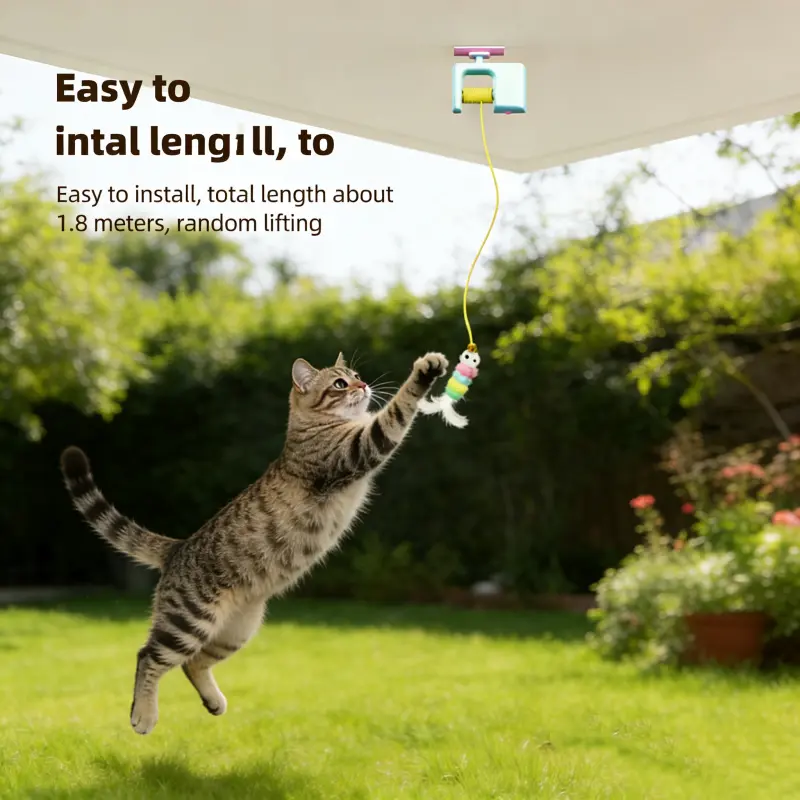 No More Boredom: Electric Automatic Cat Toy Keeps Your Kitty Entertained All Day!