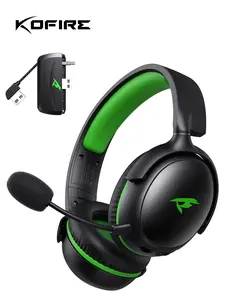 Picun XG ONE Wireless Headset Series for X|S|One, PC, PS5, PS4, Mac, Switch Wireless Gaming Headset with 2.4GHz, Bluetooth 5.4, 53MM 3D Stereo, 60H Battery, Detachable Noise-Cancelling Microphone, 3.5mm Wired Headset Headphone Game