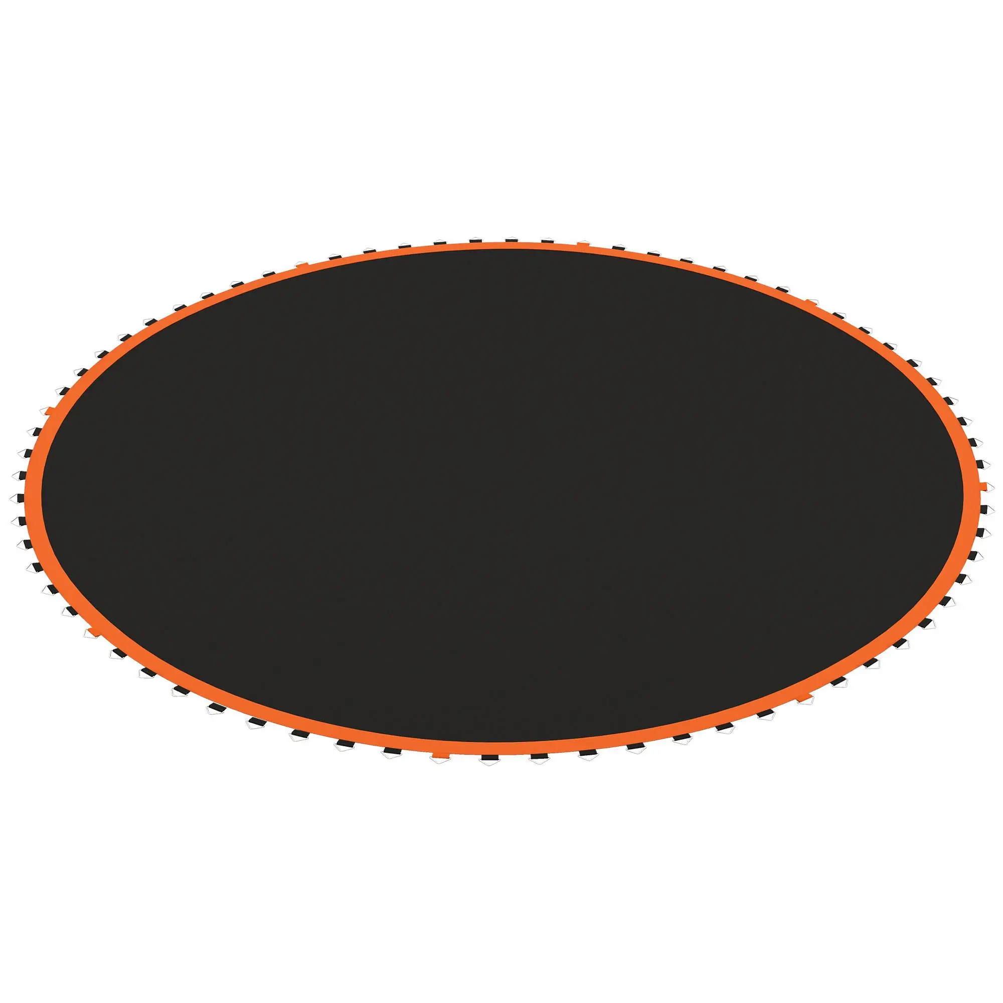 12' Trampoline Replacement Mat - Orange, Compatible with Trampolines Featuring 72 V-Hooks and 5.5" Springs (Springs & Frame Not Included)