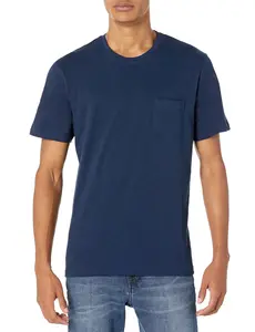 Navy Slub Pocket Tee