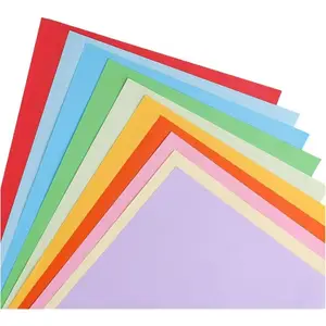 10 Colors Copy Print Paper 8.5X11 Inches 100 Sheets Rainbow A4 Printer Paper 70GSM Colored Origami Paper for Cutting DIY Kids Art Craft