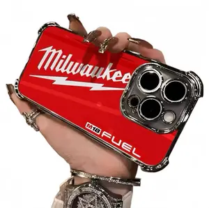 Milwaukee Phone Case C010 for iPhone 16/15/14/13/12/11 XsPro Max Plus - Anti-Drop, Shockproof, Transparent,Protective Screen Protector Protection Cover tough phonecase accessory protection