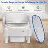 Automatic Self-Cleaning Cat Litter Box - Open-Top, Waterproof Pad, Mess-Free Design, Easy Maintenance, Universal Fit, Low-Upkeep Pet Litter Tray for Cleaner Home Convenience, Automatic Litter Box,Gifts