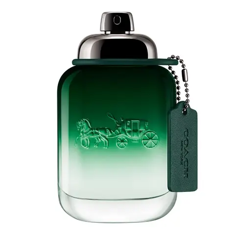 COACH Green Eau de Toilette Men's Fragrance Fruity & Green with Notes of Kiwi
