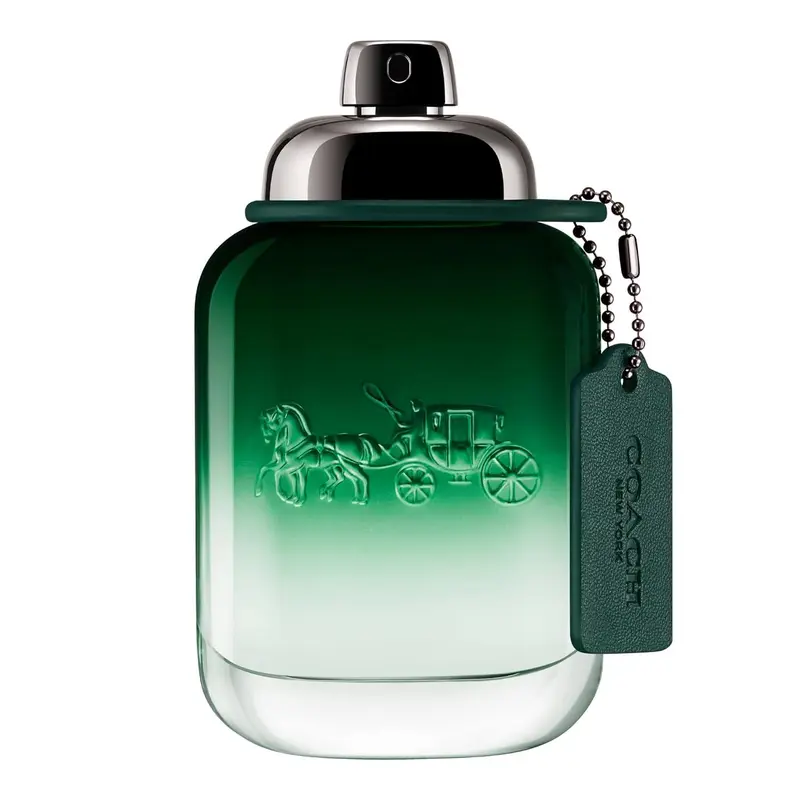 COACH Green Eau de Toilette Men's Fragrance Fruity & Green with Notes of Kiwi