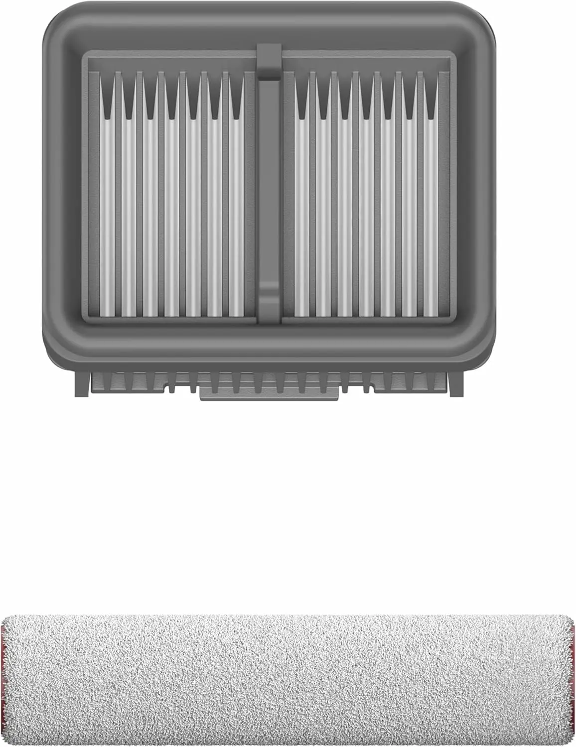 DREAME Vacuum Replacement Accessories Kit - Household Appliance Parts & Accessories, Fits Dust Collector, Includes 1 Brush, 1 Filter, Fit