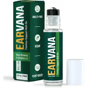 NEW !!! Earvana Sensory Support Roll-On – A Soothing Botanical Roll-On for Daily Ear Comfort & Relaxation– With Benfotiamine & Essential Oils