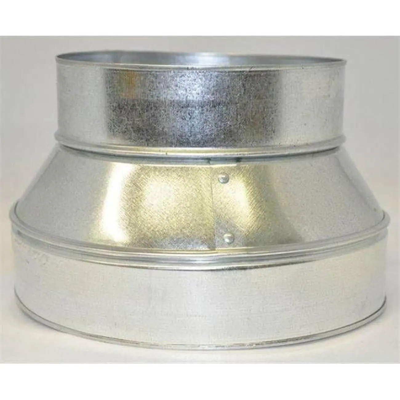 Gray Metal Products 3602997 Galvanized Connector Pipe Reducer-Increaser, 6x5 in.