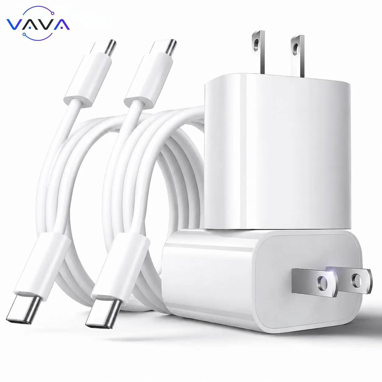 2 Pack 6FT iPhone 17 16 15 Charger Fast Charging Type C Chargers USB C Charger Block i Phone 16 Chargers with 6FT Cable for iPhone 16/16 Plus/16 Pro/16 Pro Max/iPhone 15/15 Pro Max/Samsung(White)