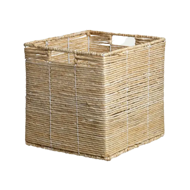 Maiz Woven Corn Leaf Basket 13"