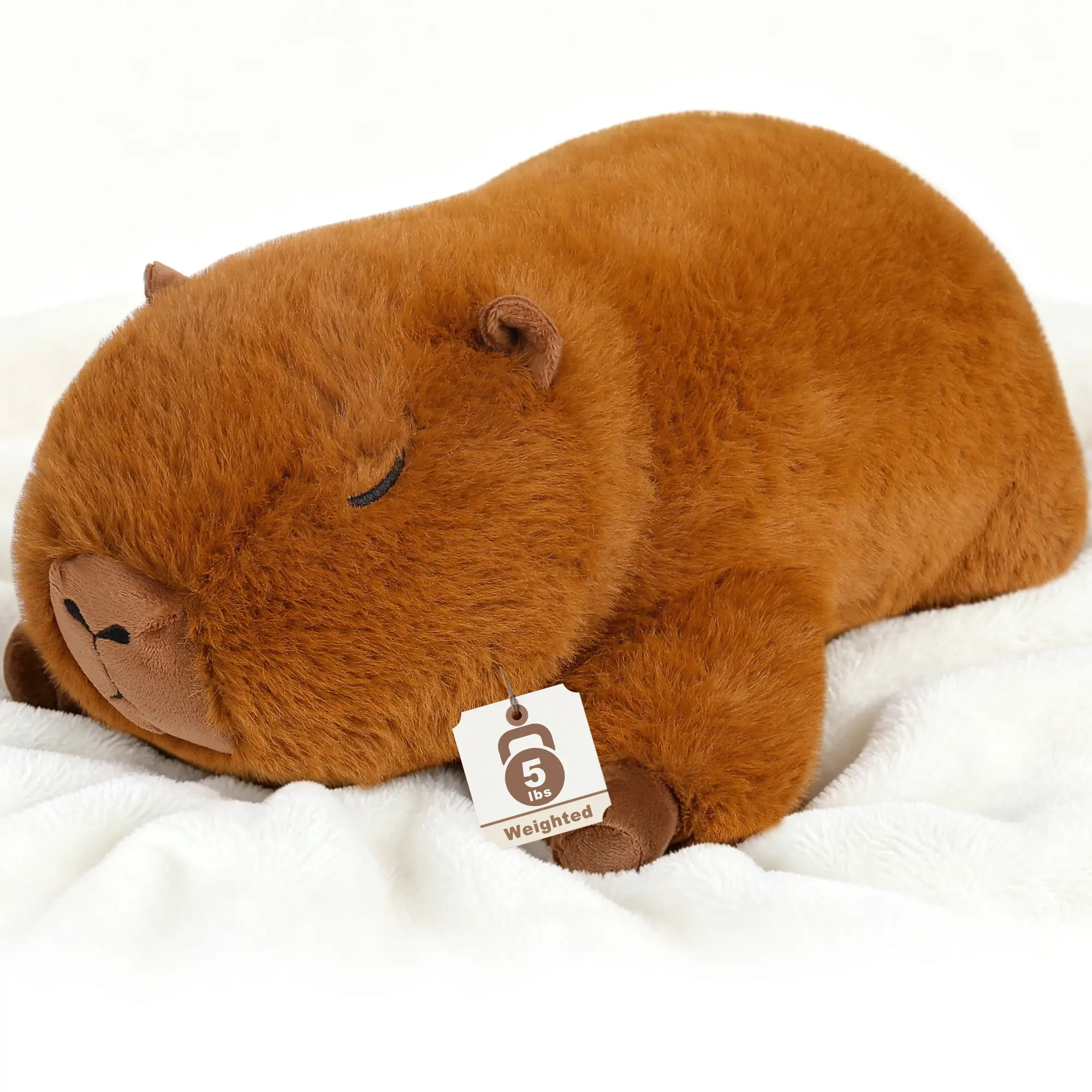 Weighted Otter Stuffed Animals, 5lbs 22In Weighted Plush Toy Animal Huggable Pillow Plushie for Kids, Soft Otters Heavy Plushies Gifts for Adults