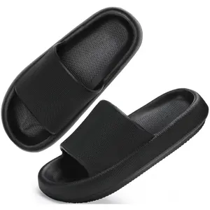 Cloud Slides for Women and Men Soft Comfy Relax Cloud Slippers Thick Sole Non-slip Pillow Slippers Walking Shoes Footwear House Slipper Water Proof Flipflop Tsinelas Girl