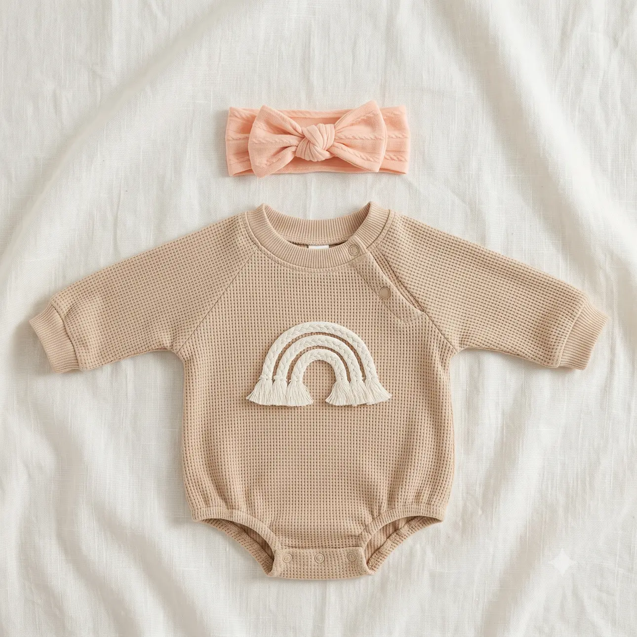 【Colorlizard】Reborn Baby Doll Clothes Set Fits 18-20 Inch Dolls Cute Outfit Onesie Dress Up Accessories 2-3PCS Gift for Girls