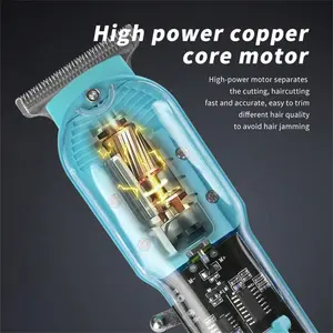 Electric Hair Clippers For Men, Professional Barber Clippers For Hair Cutting Cordless & Corded, Rechargeable Beard Trimmer For Barbers And Stylists - 4 Limit Comb