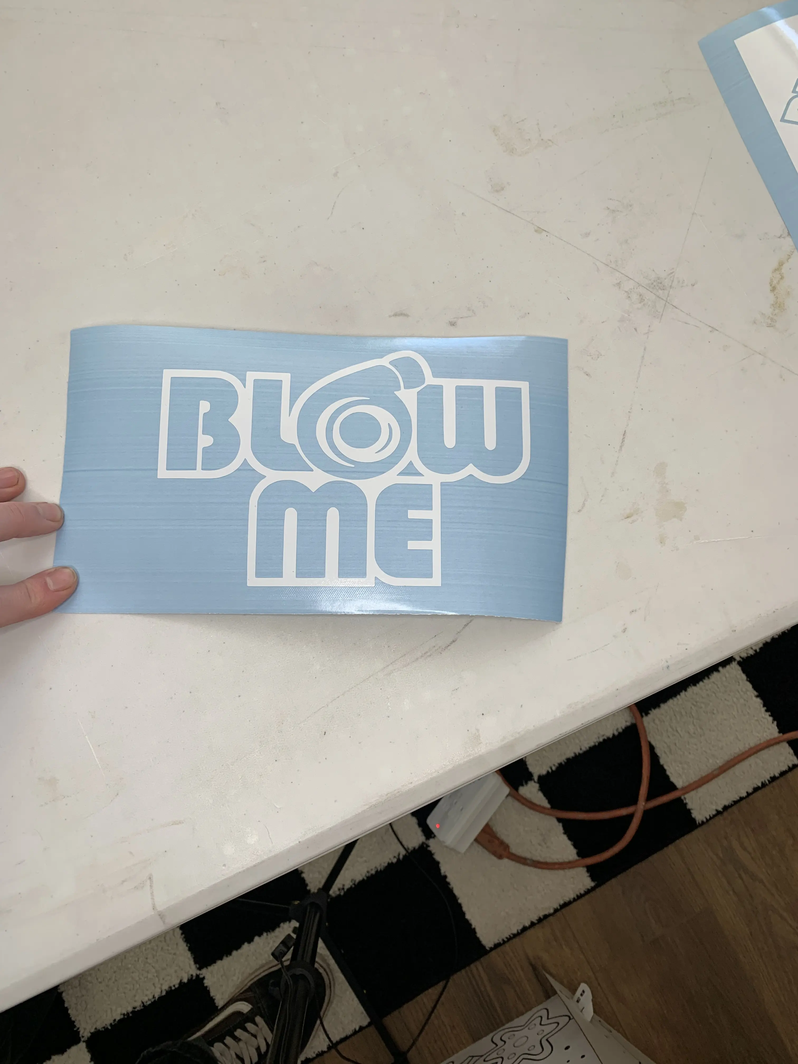 Blow Me Turbo Decal