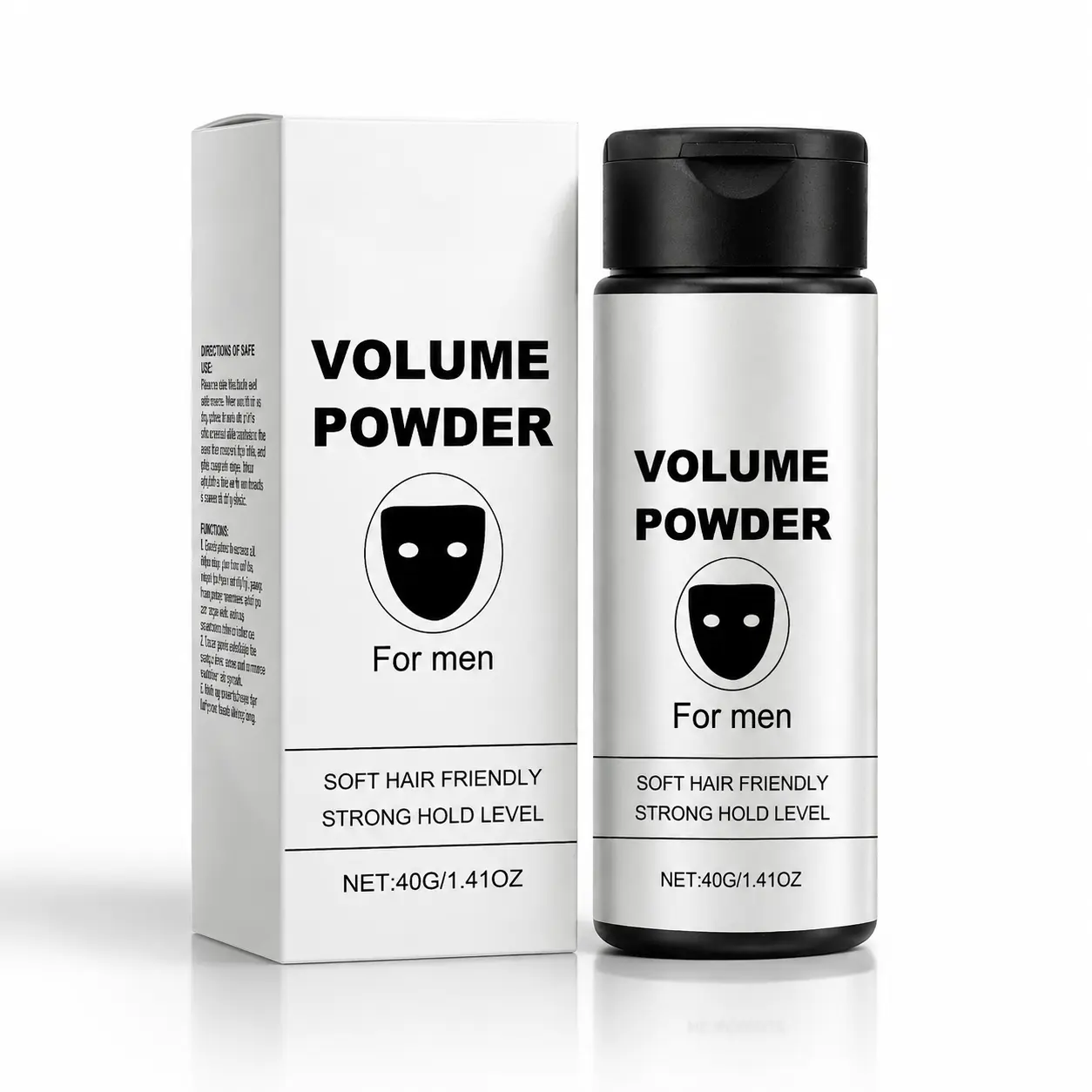Men's Hair Texture Powder - Haircare Product for Daily Use, Instant Texture & Volume Boost, Strong Hold, Gentle Cleansing