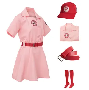 Dottie Hinson #8 City of Rockford Peaches A League of Their Own  Movie AAGPBL Baseball Dress, Festival Costume Cosplay,Gift for Game Day