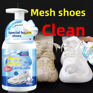 Mesh shoes cleaning agent to wash shoes small white shoes basketball sports casual shoes special white to yellow foam cleaner