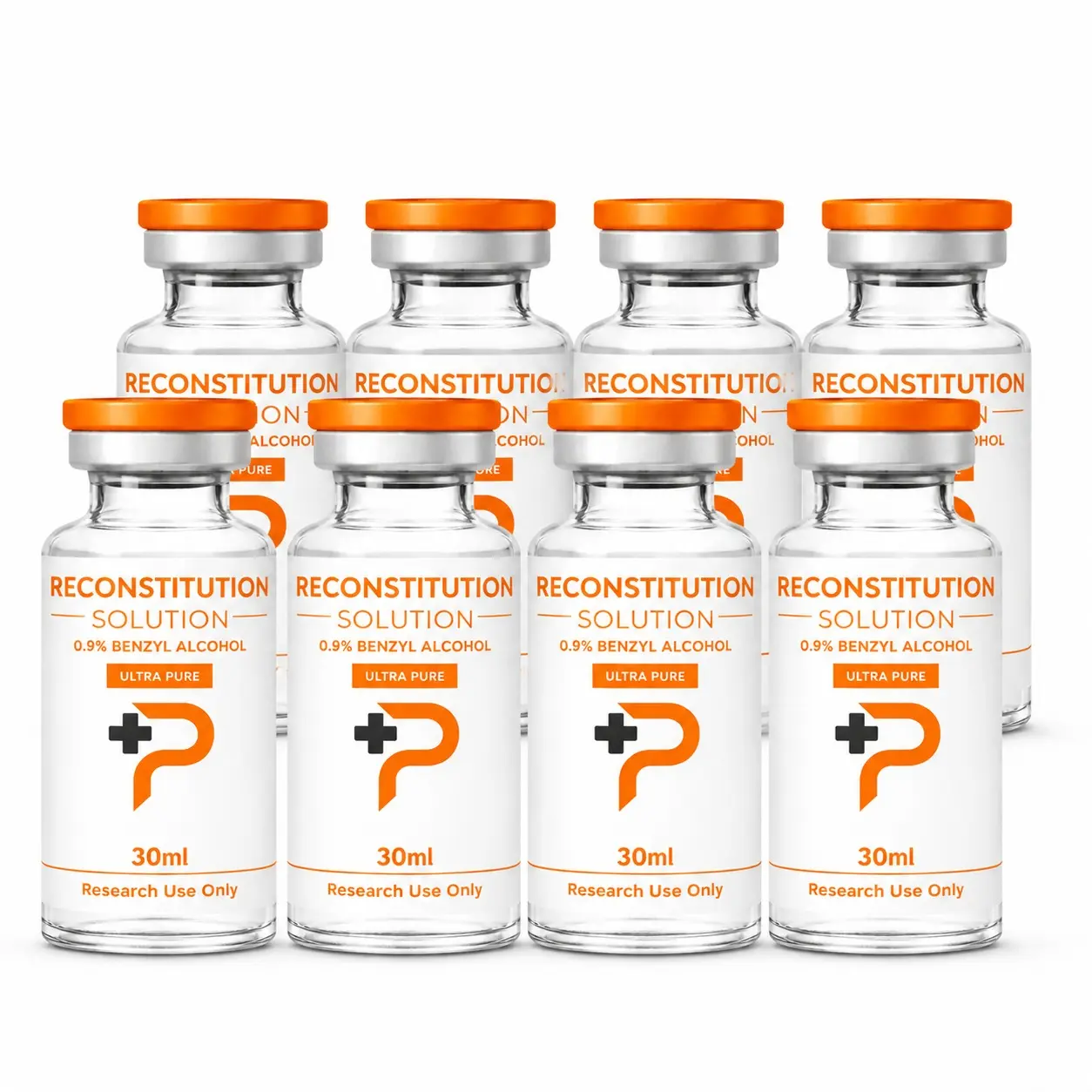 30 mL Premium Glass Vials | Pack of 8