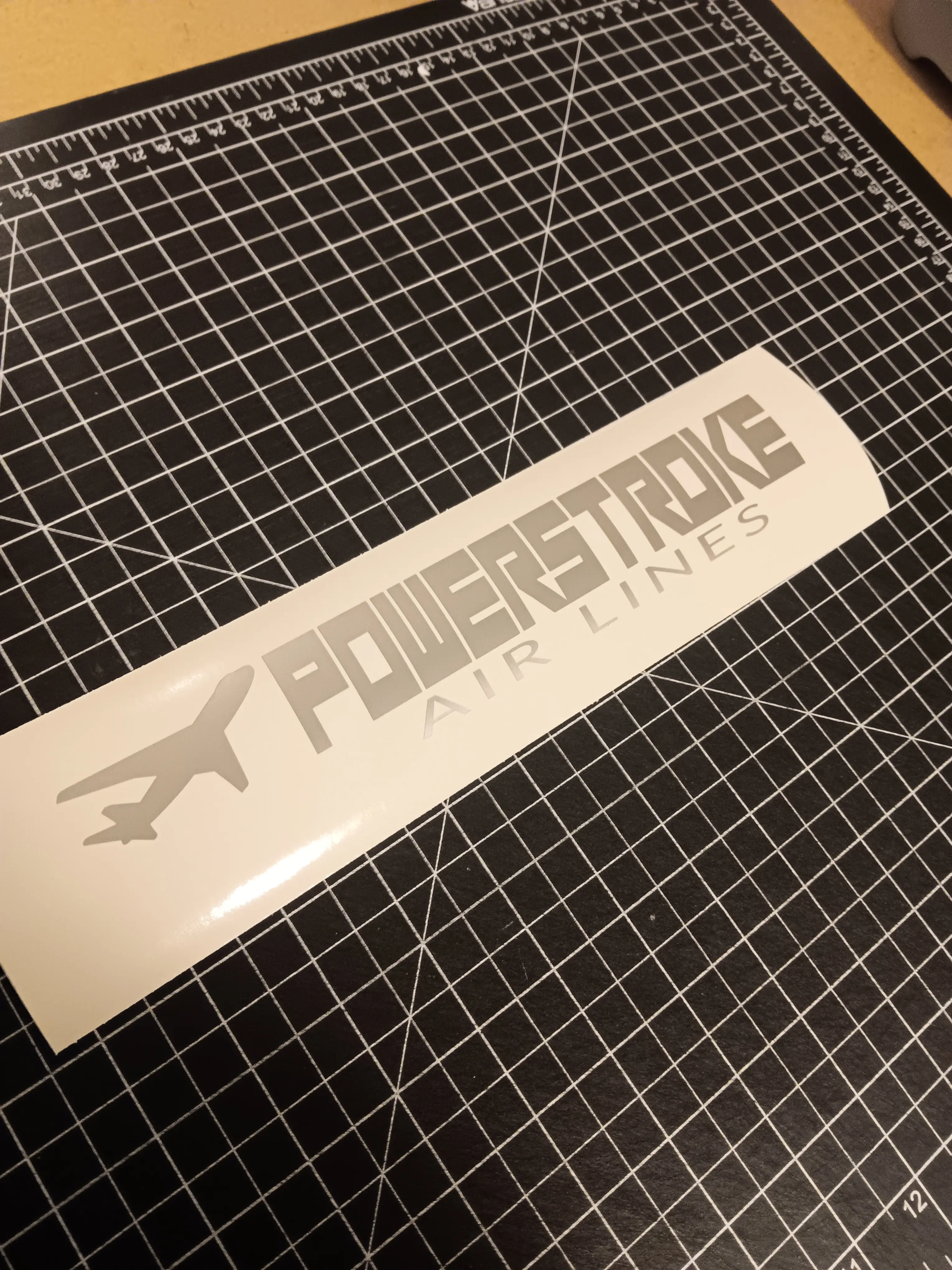 Powerstroke Airlines Diesel Airlines Decal/Sticker