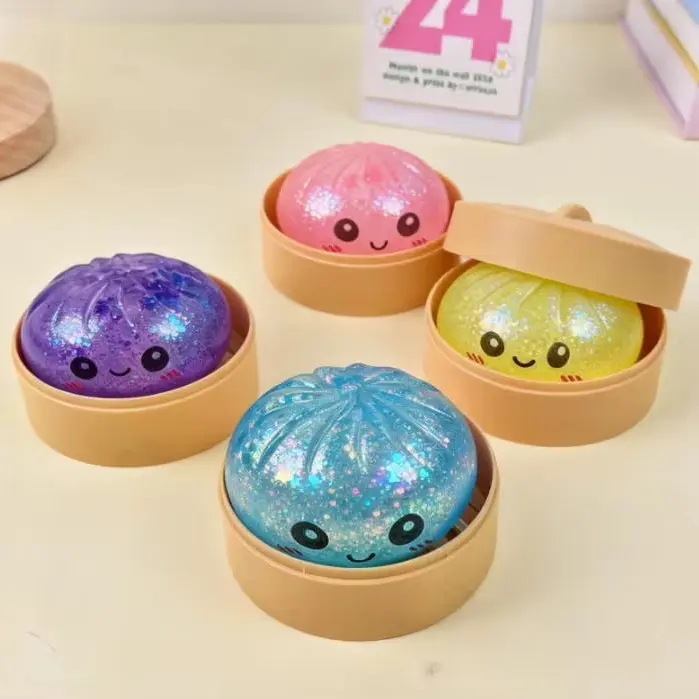 Glitter Dumplings Squishy Toy