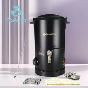 ToAuto Wax Melting 5L Furnace for DIY Hobbyist Home Decor Wax Melter Pot with Faster Pour Spout and Temperature Controller, No Cloggy and Easy Clean Up Body Care Hair Removal tools and gadgets for him
