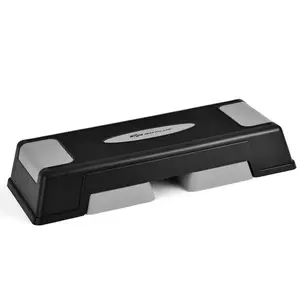 Adjustable Aerobic Stepper Platform, 3 Levels Height Exercise Step, Non-Slip Surface Stable Workout Stepper, Lightweight 6lbs PP Material for Home Gym Cardio HIIT Full Body Training