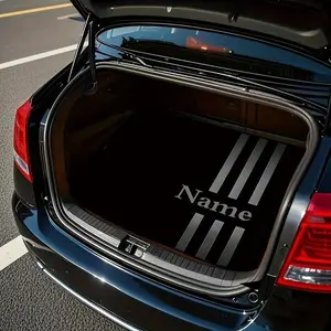 One Item. A Personalized Car Trunk Mat Featuring Your Name, Designed in White-Compatible with Any Car Model. an Ideal Unisex Present for Any Time of The Year, an Essential for Vehicles, a Chic Trunk Mat, And an Interior Accessory. Soft Feel