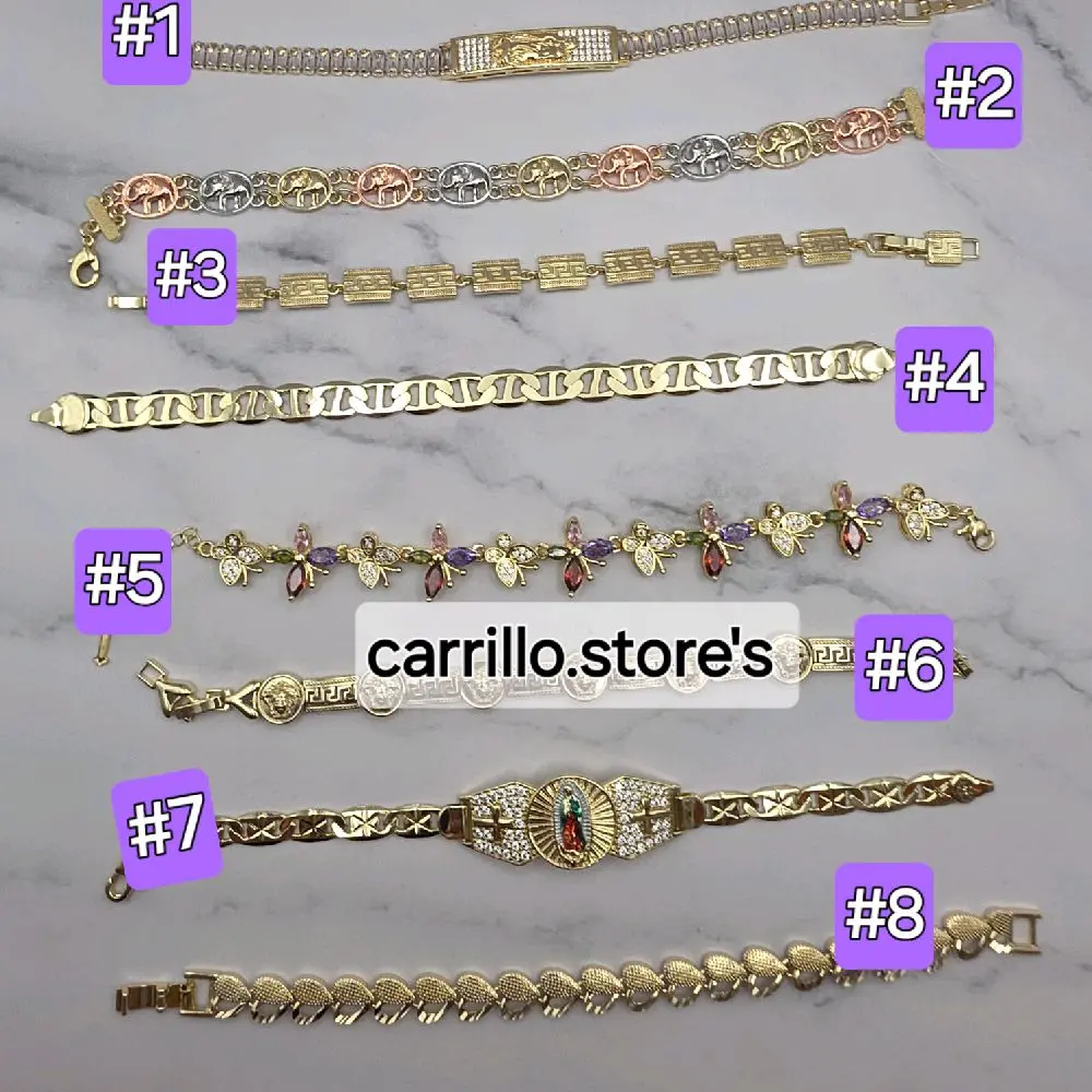 BRACELETS fashion style price for each beautiful style GOLD-PLATED fancy designs pick yours