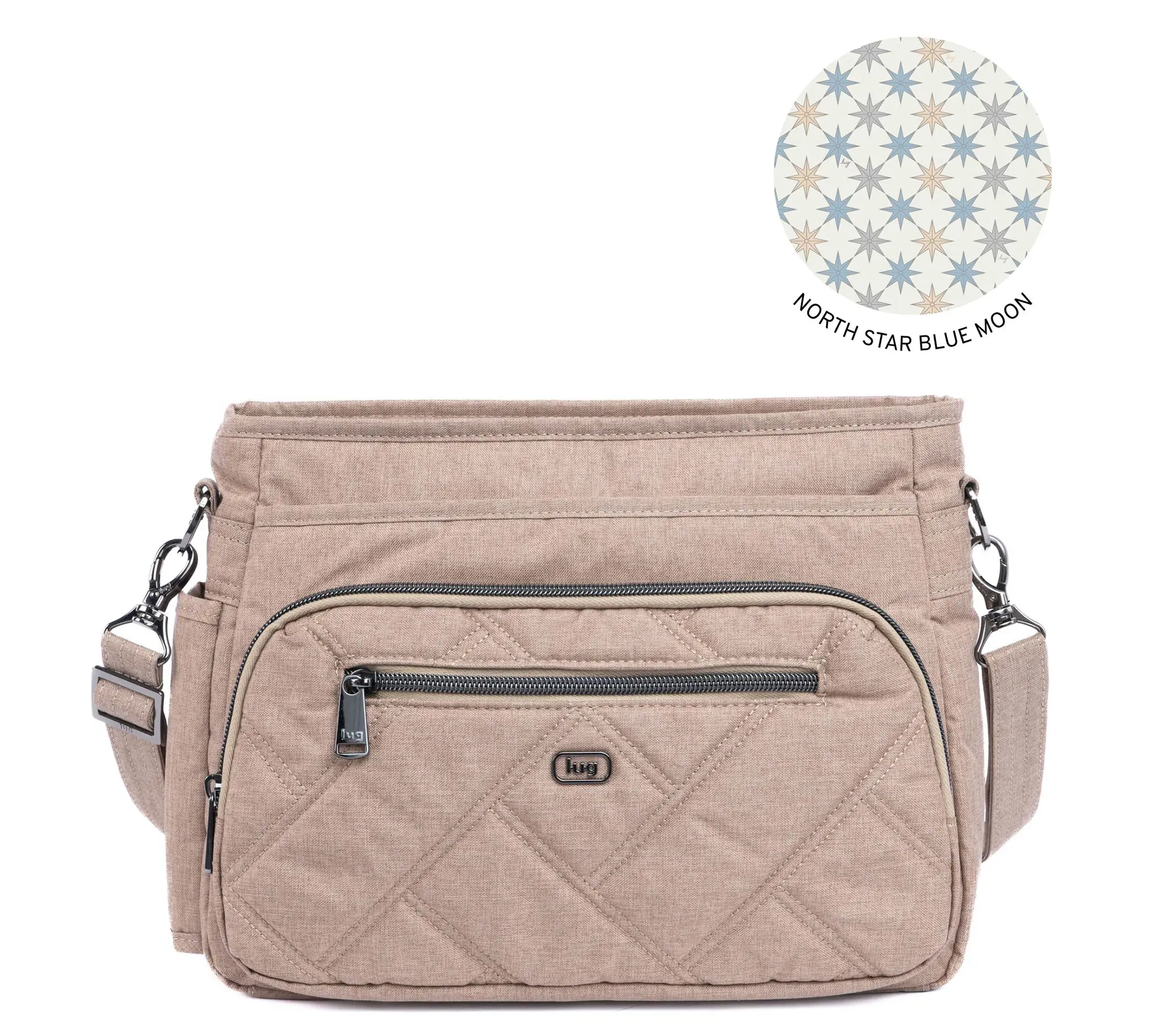 Lug Medium Crossbody with RFID - Shimmy SE