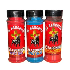 3 Seasoning Bundle - Spicy Red, Spicy Blue & Blazing Hot Flavors 2.8oz Each