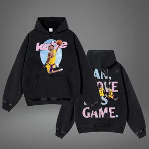 Vintage Acid Washed Hoodie Kobe Love This Game, Kobe Bryant Basketball 2025 Fan Gear, Basketball fan, Gift for true basketball fan