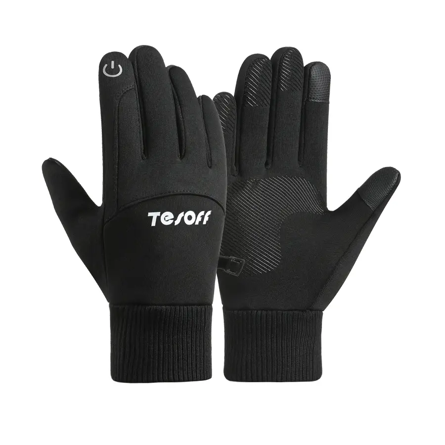 Unisex Winter Touch Screen Thermal Gloves - Windproof, Water-Resistant, Non-Slip, Lightweight Sports Gloves for Motorcycle, Cycling, Daily Outdoor Commuting design touchscreen