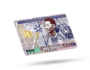Shin fujiyama honduras fake money rectangle vinyl sticker Crafts Kit