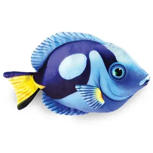 Real Planet™ Blue Tang Realistic Plush Stuffed Animal